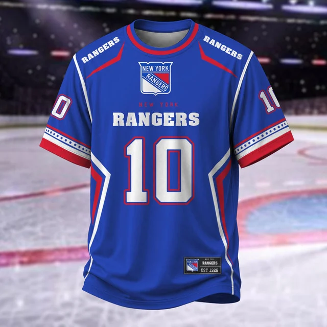 Limited Edition – Customized NHL New York Rangers T-Shirt, Hoodie, Zip Hoodie - Image 2