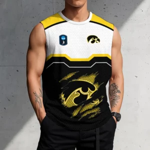 Limited Edition – Customized NCAA Iowa Hawkeyes Men’s Gym Shirt