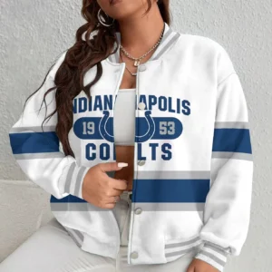 Limited Edition – Customized NFL Indianapolis Colts Satin Varsity & Baseball Jacket