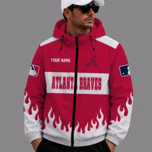 Limited Edition – Customized MLB Atlanta Braves Windbreaker Jacket
