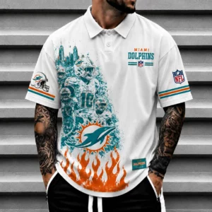 Limited Edition – Customized NFL Miami Dolphins Polo Shirt