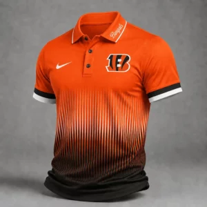 Limited Edition – Customized NFL Cincinnati Bengals Polo Shirt