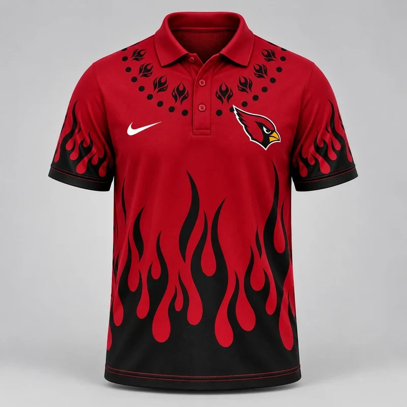 Limited Edition – Customized NFL Arizona Cardinals Polo Shirt