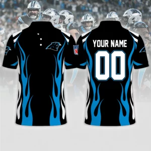 Limited Edition – Customized NFL Carolina Panthers Polo Shirt