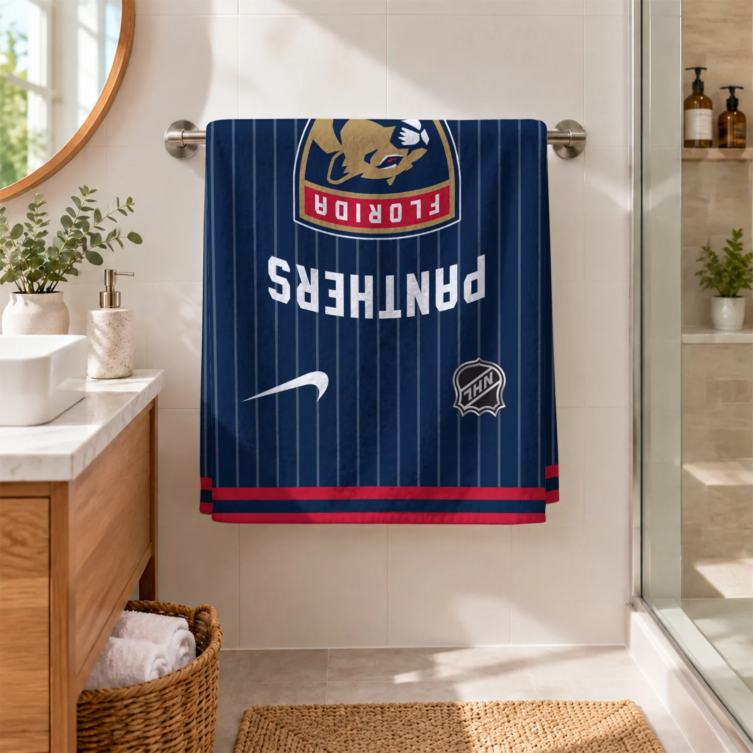 Limited Edition – Customized NHL Florida Panthers Beach Towel - Image 2
