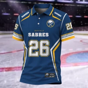 Limited Edition – Customized NHL Buffalo Sabres Polo Shirt