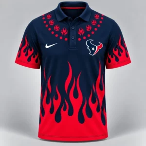 Limited Edition – Customized NFL Houston Texans Polo Shirt