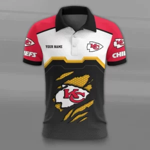 Limited Edition – Customized NFL Kansas City Chiefs Polo Shirt