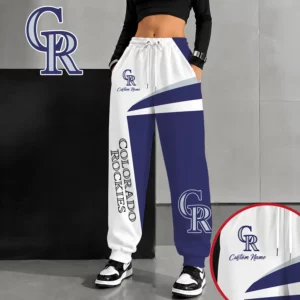 Limited Edition – Customized MLB Colorado Rockies Sweatpants