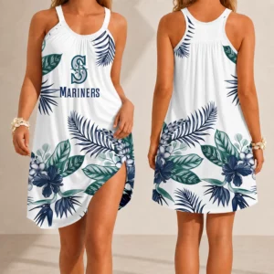 Limited Edition – Customized MLB Seattle Mariners Camisole Dress