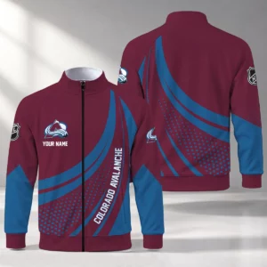 Limited Edition – Customized NHL Colorado Avalanche Stand Collar Jacket