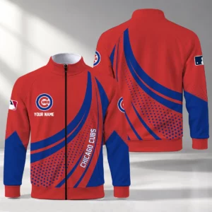 Limited Edition – Customized MLB Chicago Cubs Stand Collar Jacket