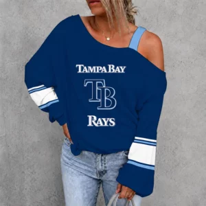 Limited Edition – Customized MLB Tampa Bay Rays Drop Shoulder Sweatshirt