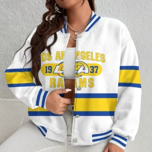 Limited Edition – Customized NFL Los Angeles Rams Satin Varsity & Baseball Jacket