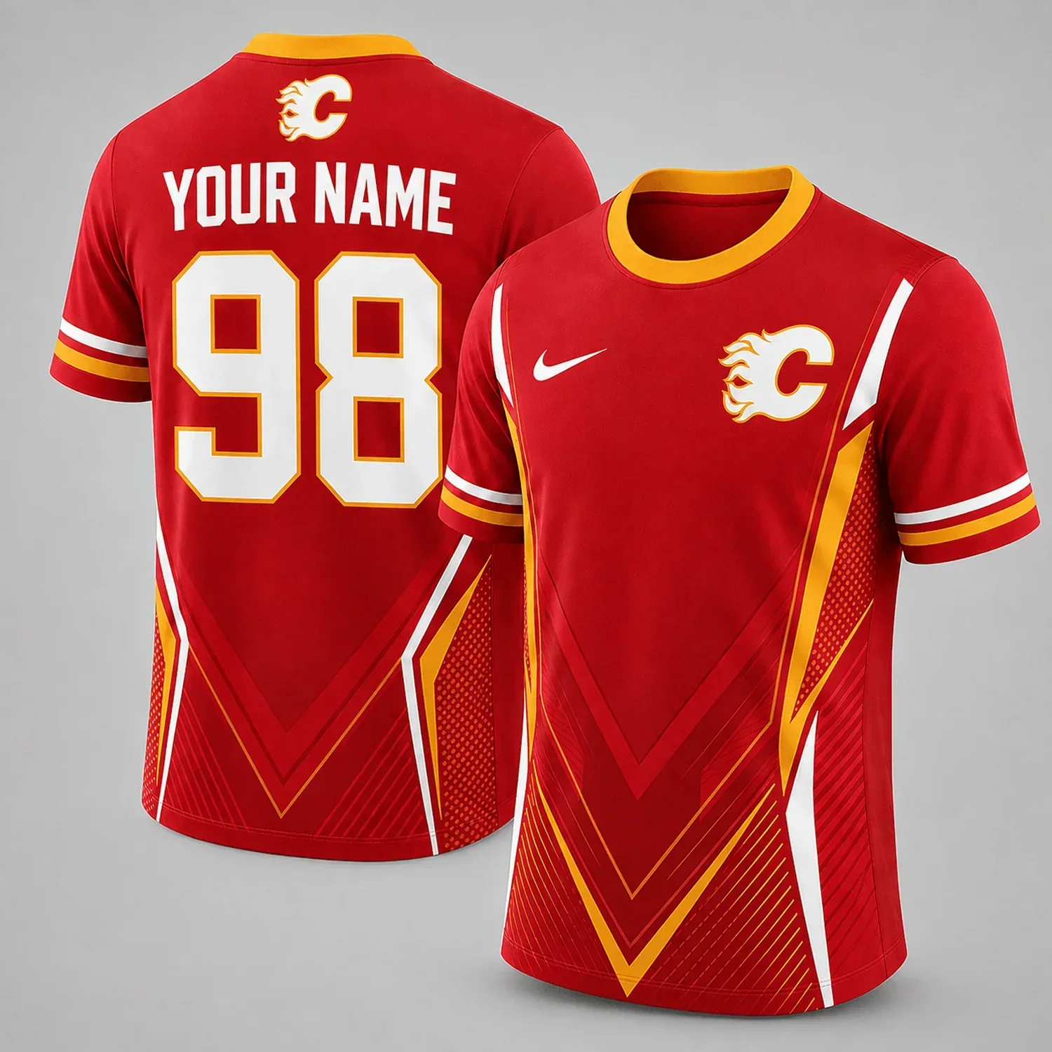 Limited Edition – Customized NHL Calgary Flames Unisex T-Shirt