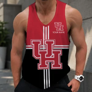 Limited Edition – Customized NCAA Houston Cougars Strappy Unisex Tank Top