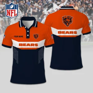 Limited Edition – Customized NFL Chicago Bears Polo Shirt