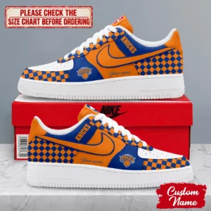 Limited Edition – Customized NBA New York Knicks Af1 Sneakers