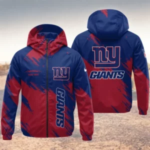 Limited Edition – Customized NFL New York Giants Windbreaker Jacket