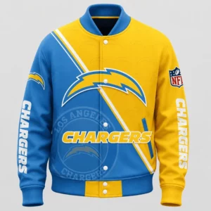 Limited Edition – Customized NFL Los Angeles Chargers Satin Varsity & Baseball Jacket