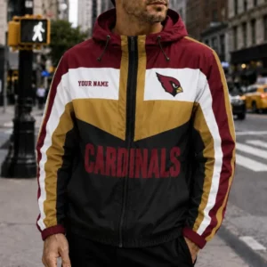 Limited Edition – Customized NFL Arizona Cardinals Windbreaker Jacket