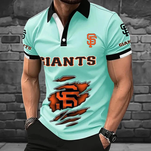 Limited Edition – Customized MLB San Francisco Giants Polo Shirt - Image 3