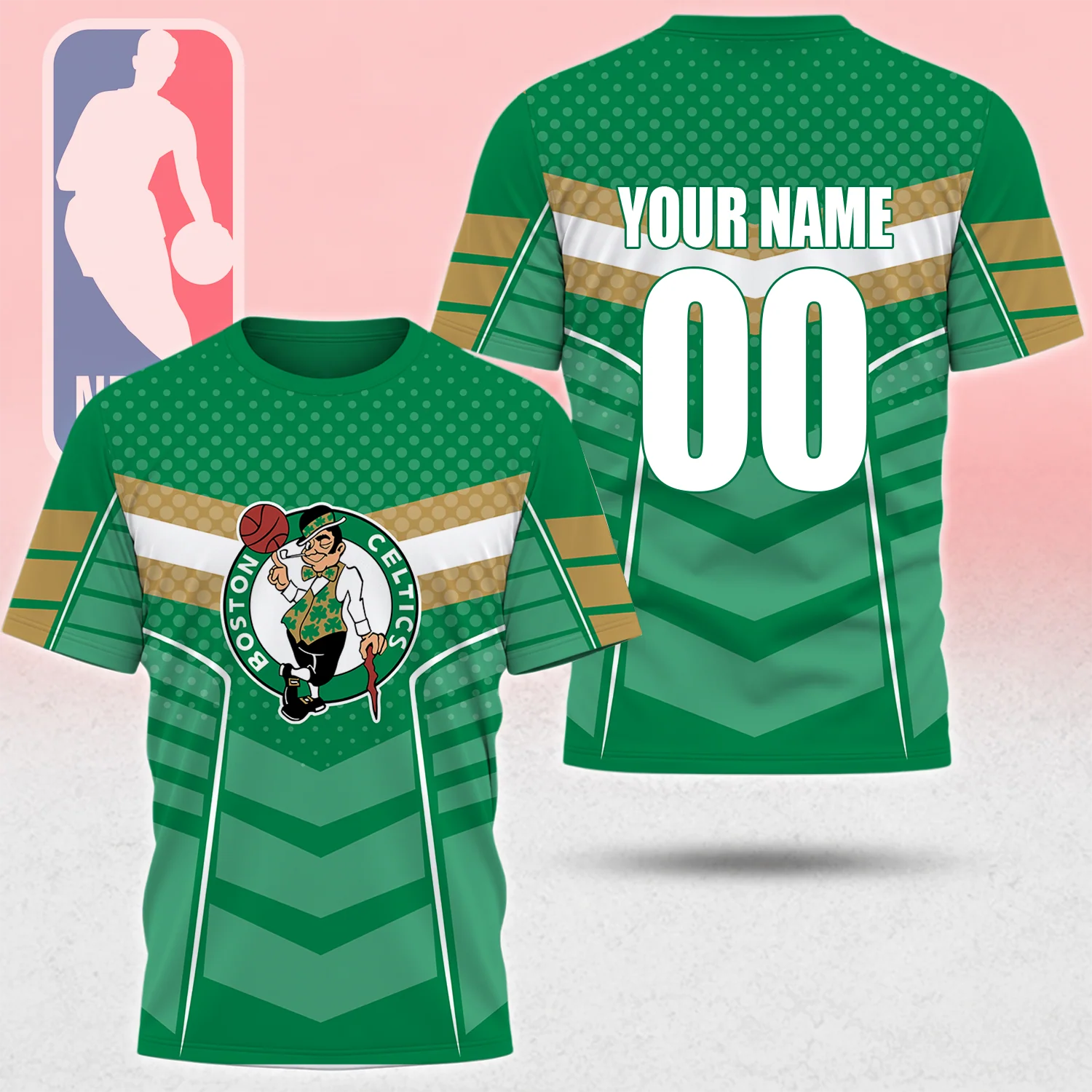 Limited Edition – Customized NBA Boston Celtics Unisex T-Shirt