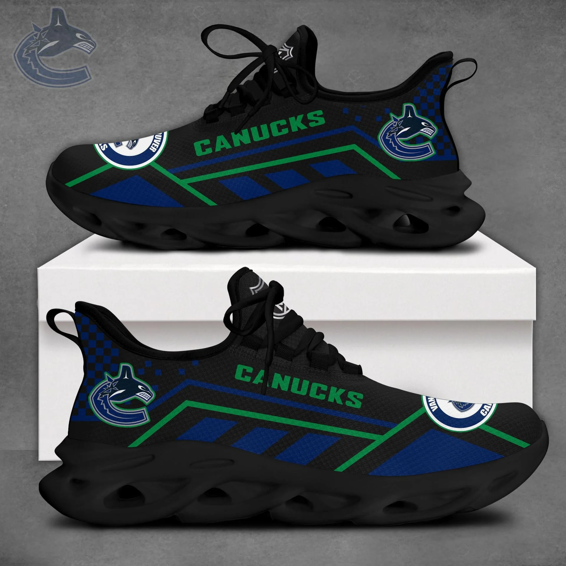 Limited Edition – Customized NHL Vancouver Canucks Max Soul Sneakers