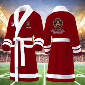 Limited Edition – Customized MLS Atlanta United FC Fleece Bathrobe