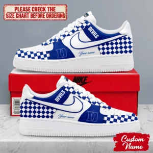 Limited Edition – Customized NCAA Duke Blue Devils Af1 Shoes