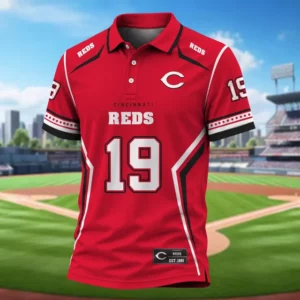 Limited Edition – Customized MLB Cincinnati Reds Polo Shirt