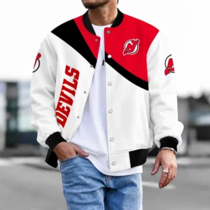 Limited Edition – Customized NHL New Jersey Devils Satin Varsity Jacket & Baseball Jacket