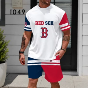 Limited Edition – Customized MLB Boston Red Sox Unisex T-Shirt & Shorts Set