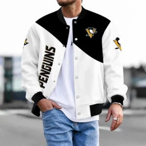 Limited Edition – Customized NHL Pittsburgh Penguins Satin Varsity Jacket & Baseball Jacket