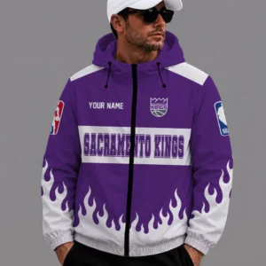 Limited Edition – Customized NBA Sacramento Kings Windbreaker Jacket