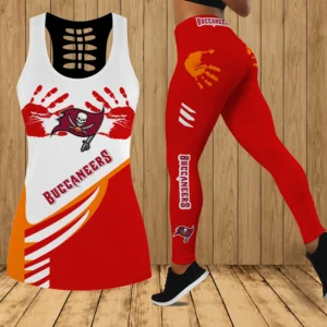 Limited Edition – Customized NFL Tampa Bay Buccaneers Hollow Tank Top & Leggings Set