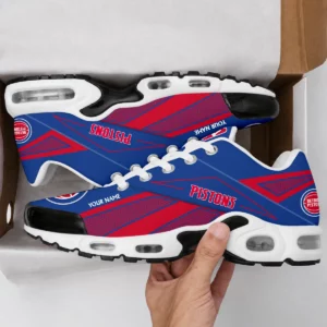 Limited Edition – Customized NBA Detroit Pistons Air Max Plus Sneakers