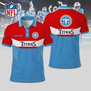 Limited Edition – Customized NFL Tennessee Titans Polo Shirt