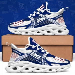 Limited Edition – Customized NFL New York Giants Max Soul Shoes