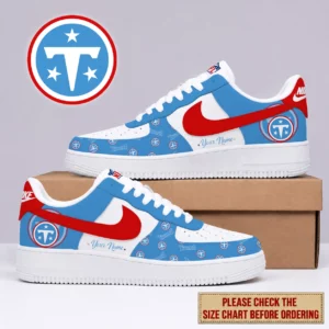 Limited Edition – Customized NFL Tennessee Titans Af1 Shoes