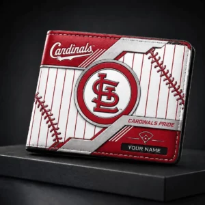 Limited Edition – Customized MLB St. Louis Cardinals Leather Wallet