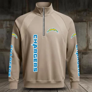 Limited Edition – Customized NFL Los Angeles Chargers Men’s Multicolor Quarter-Zip Pullover