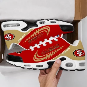 Limited Edition – Customized NFL San Francisco 49Ers Air Max Plus Sneakers