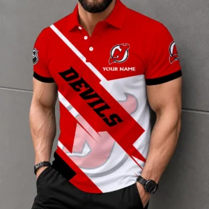 Limited Edition – Customized NHL New Jersey Devils Polo Shirt