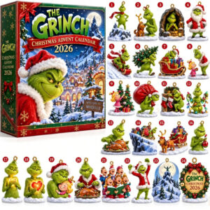 The Grinch Christmas Advent Calendar 2026 Grinch Collectible Christmas Ornaments