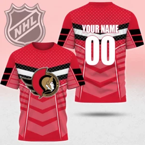 Limited Edition – Customized NHL Ottawa Senators Unisex T-Shirt