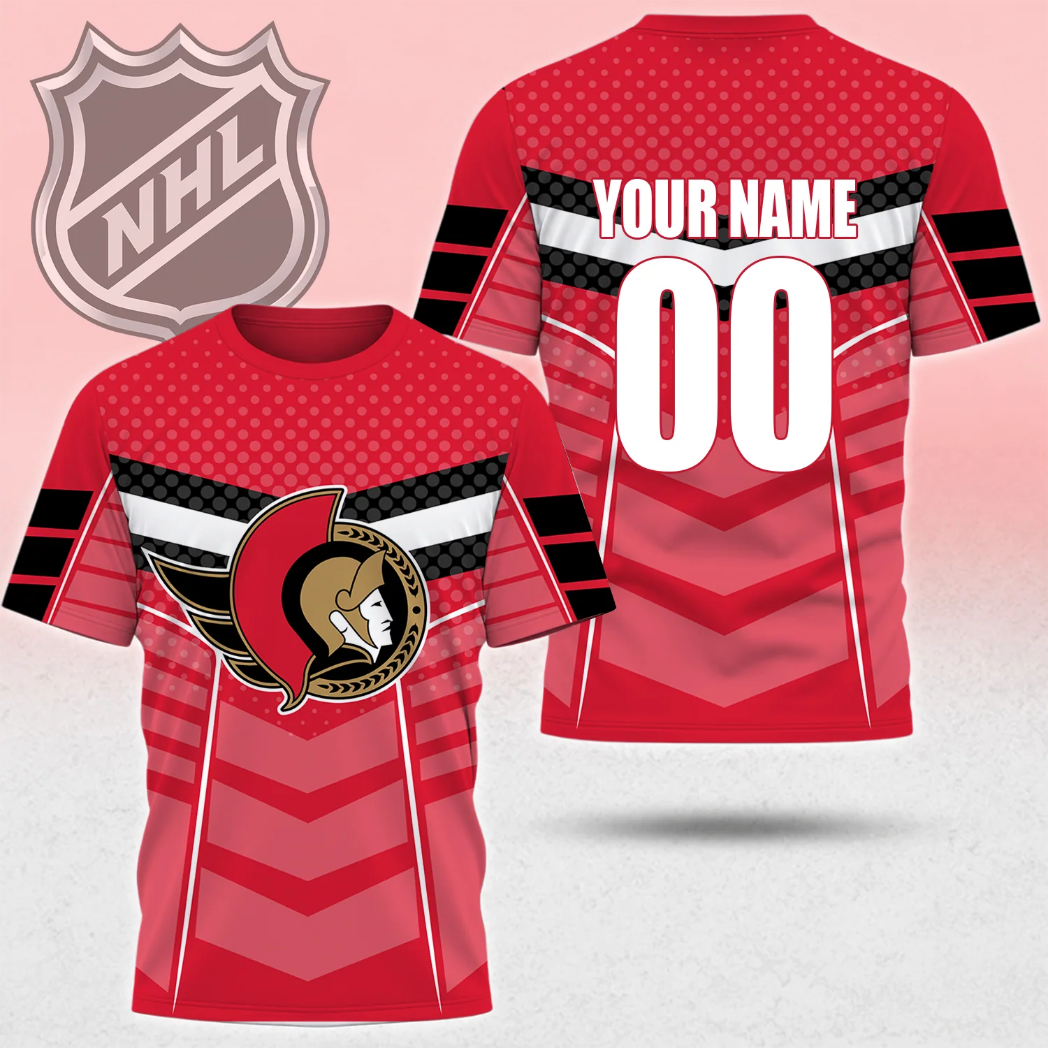 Limited Edition – Customized NHL Ottawa Senators Unisex T-Shirt