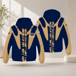 Limited Edition – Customized NBA New Orleans Pelicans Windbreaker Jacket