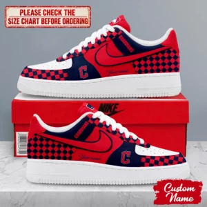 Limited Edition – Customized MLB Cleveland Guardians Af1 Shoes