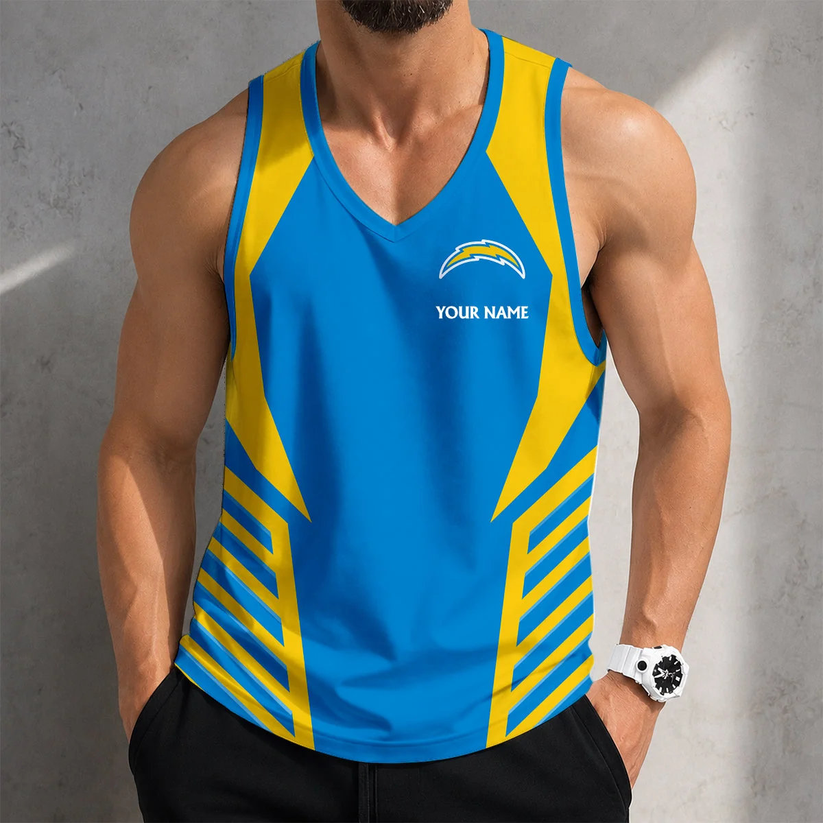 Limited Edition – Customized NFL Los Angeles Chargers Unisex Tank Top
